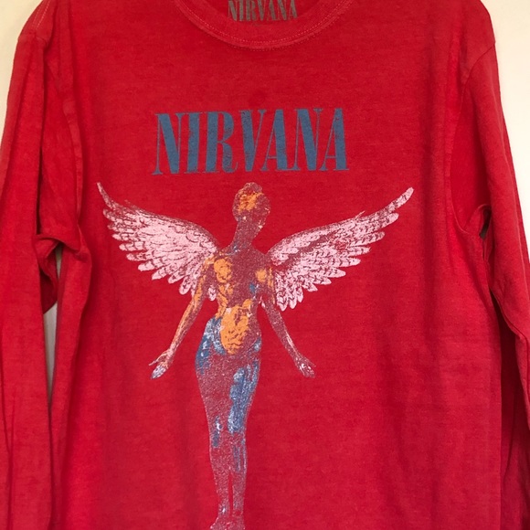 Nirvana In Utero Long Sleeve Tee Shirt - Picture 3 of 3